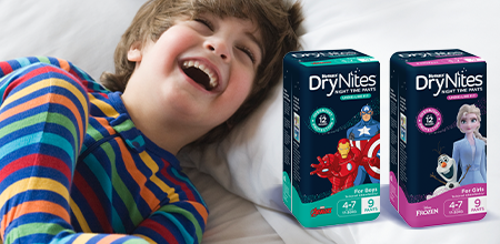 DryNites Pyjama Pant: enjoy sleepovers dry and worry free 